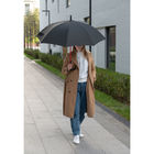 Зонт-трость Квантум (Quantum), черный/красный