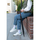 Зонт-трость Квантум (Quantum), черный/красный