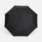 Зонт складной Fiber, черный