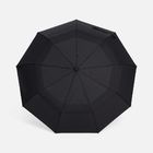Складной зонт Dome Double с двойным куполом, черный