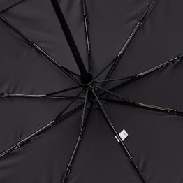 Складной зонт Dome Double с двойным куполом, черный