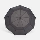 Складной зонт Dome Double с двойным куполом, серый
