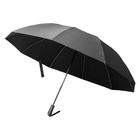 Зонт складной автоматический Forest Jumbo Reverse диаметр 133 см, 10 панелей, серый, в подарочной коробке
