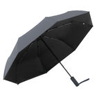 Зонт складной автоматический Forest Nautilus Bicolour диаметр 117 см, темно-серый/черный, в подарочной коробке