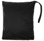 Дождевик-анорак Hard Work, укороченный, черный, единый размер