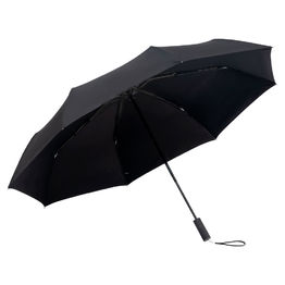 Зонт складной автоматический Forest Windsor, диаметр 120 см, радиус 27 дюймов,   8 панелей,  в подарочной коробке, черный