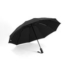Зонт складной автоматический с плавным закрытием Forest Sunderland Reverse,  диаметр 103 см, радиус 23 дюйма,  10 панелей,  в подарочной коробке, черный