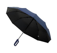 Зонт складной автоматический Forest Marseilles Bicolor, диаметр 117 см, 10 панелей, с UV защитой,  в подарочной коробке, темно-синий