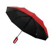 Зонт складной автоматический Forest Marseilles Bicolor, диаметр 117 см, 10 панелей, с UV защитой,  в подарочной коробке, красный