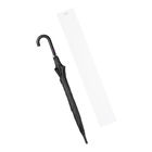 Зонт-трость Квантум (Quantum), черный/фиолетовый