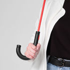 Зонт-трость Квантум (Quantum), черный/красный