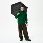 Зонт складной Филтон (Filton), черный с системой безопасности (Safety System)