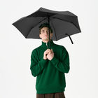 Зонт складной Филтон (Filton), черный с системой безопасности (Safety System)