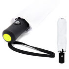 Автоматический противоштормовой зонт Vortex To Go, белый/жёлтый