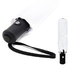 Автоматический противоштормовой зонт Vortex To Go, белый/чёрный