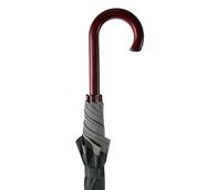 УЦЕНКА! Зонт-трость светоотражающий Reflect, черный