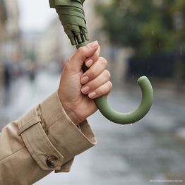 Зонт-трость Jolly Brolly, зеленый (хаки)