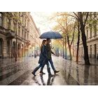 Зонт-трость Sombrella, темно-синий