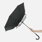 Зонт-трость Wind, черный