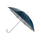 Зонт-трость полуавтомат Майорка, синий/серебристый