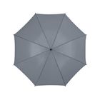 Зонт Barry 23 полуавтоматический, серый