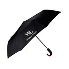Складной зонт полуавтоматический  William Lloyd, черный