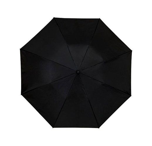 Зонт Clear night sky 21 двухсекционный полуавтомат, черный